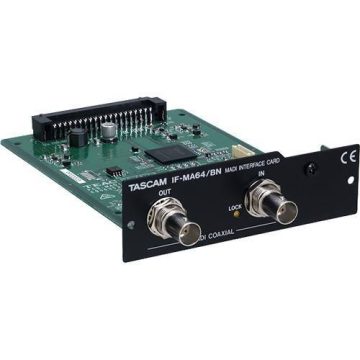 TASCAM IF-MA64/BN BNC MADI Interface Card for DA-6400 Sonicview