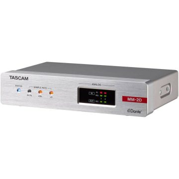TASCAM MM-2D-E 2-Channel Mic/Line Input/Output Dante Converter