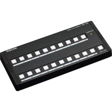 TASCAM RC-20 TASCAM RC-20 Remote for CD500/B, SSR100/200/CDR200