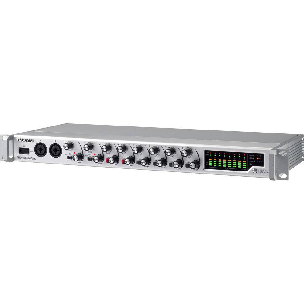 TASCAM Series 8P Dyna 8-Channel Mic Preamplifier w/Comp