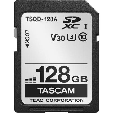 TASCAM TSQD-128A 128GB High Performance SD Card