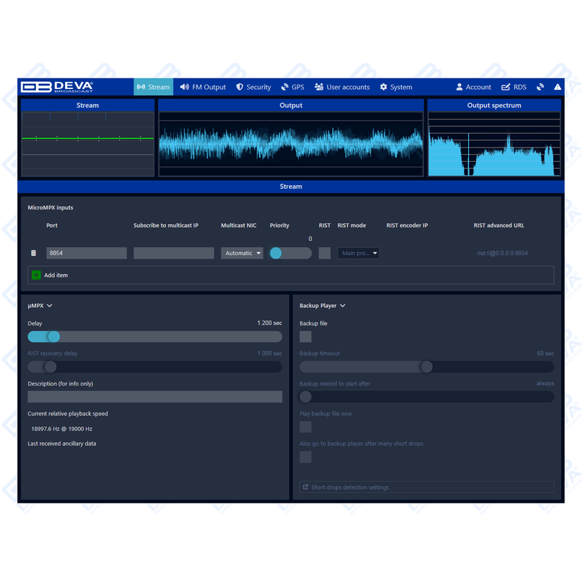 DEVA Broadcast DB94-SFN Compact MPX Over IP Decoder - Image 3