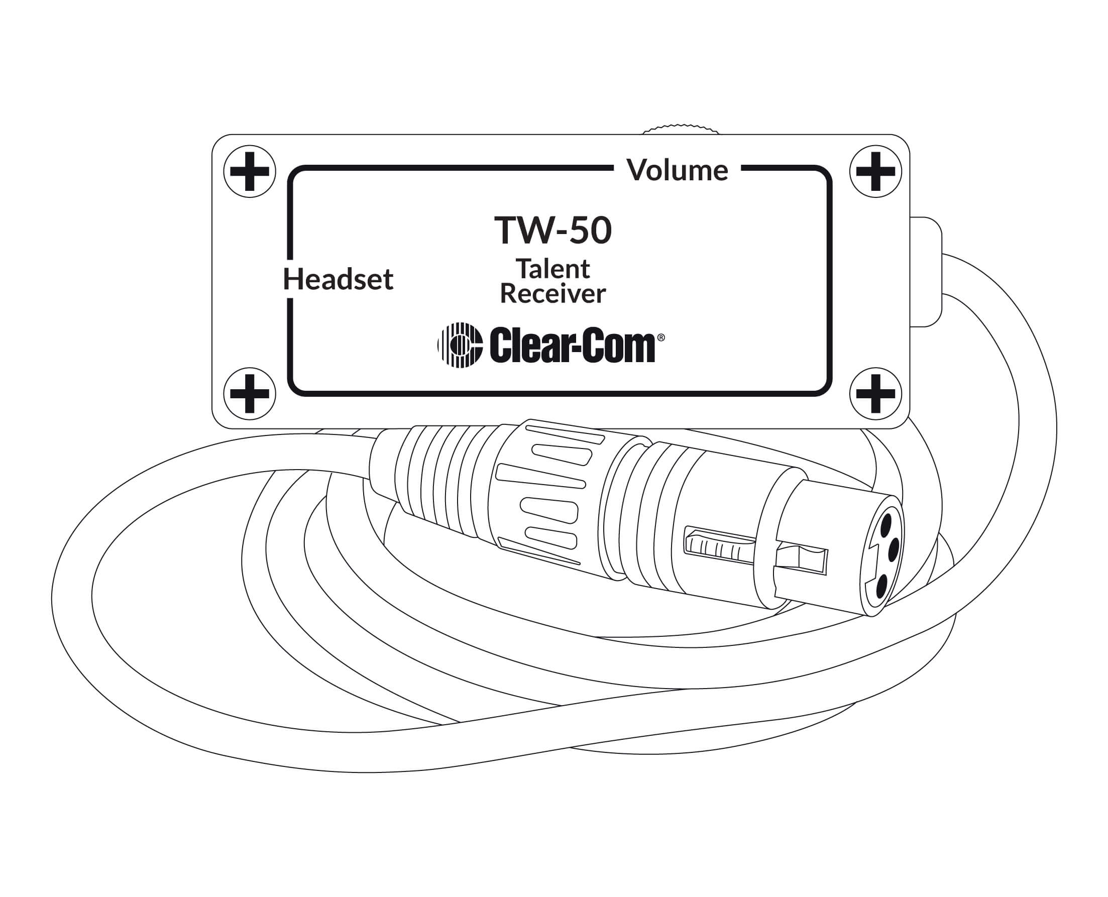 Clear Com TR-50 Encore IFB Beltpack - Image 4