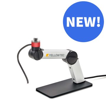 Yellowtec YT3005 Table Stand Alu/Whit Onair Indicator/ Open Cable Ends