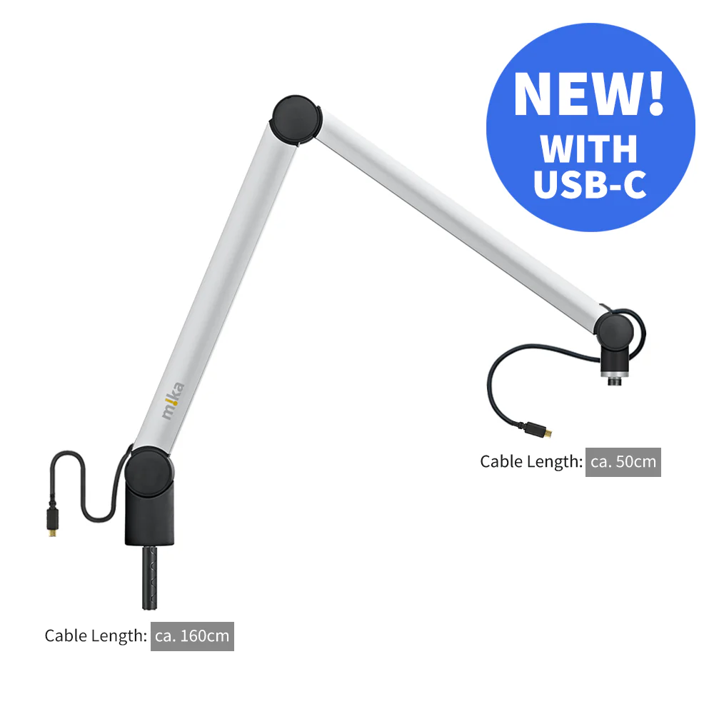 Yellowtec YT3202 Microphone Arm M with USB-C Cable Aluminum