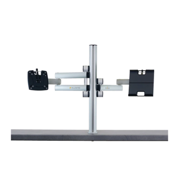 Yellowtec YT3417 Set 8: Single Monitor + Pad-Dock Set Alunimum