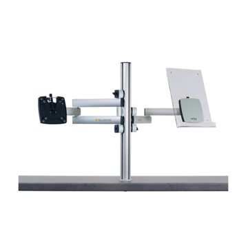 Yellowtec YT3418 Set 9: Single Monitor + Copystand Set Alunimum
