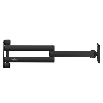 Yellowtec YT3629 Monitor Arm XL Aluminium Black Maximum Range 705mm
