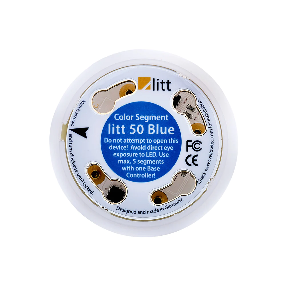 Yellowtec YT9905 Litt 50/35 Color Segment Blue, Black