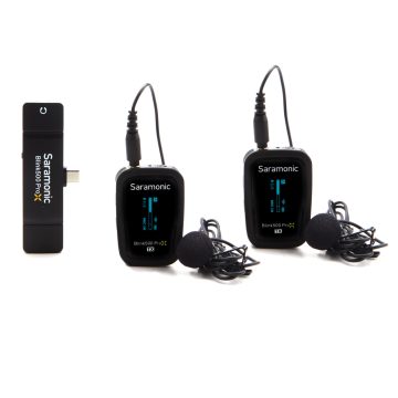 Saramonic Blink 500 ProX B6 2-Person Wireless Kit with USB-C Receiver