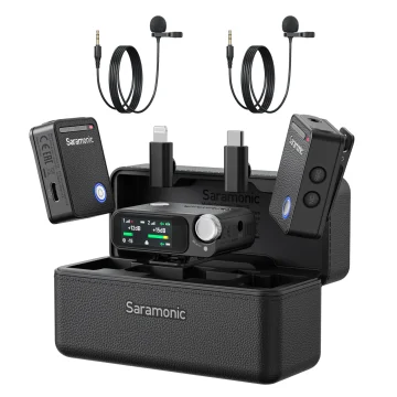 Saramonic Ultra Dual Wireless Mic Kit with Lavaliers & Timecode