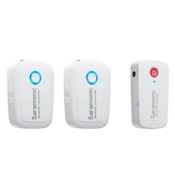 Saramonic Blink 500 B2 2-Person Wireless Lavalier Kit (Snow White)